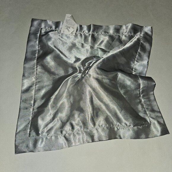 Disney Baby Mickey Mouse Rattle Lovey Plush Baby Toy Blue Gray Fleece Satin - Picture 5 of 6